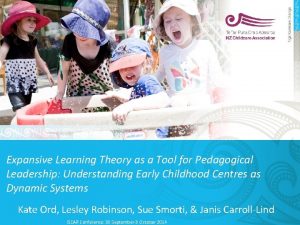 Expansive Learning Theory as a Tool for Pedagogical