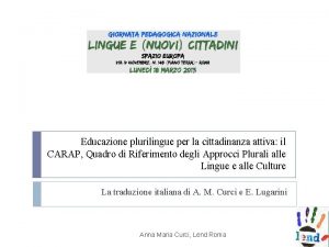 Screenshot traduzione italiano