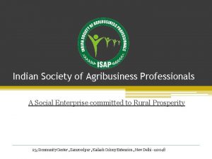 Indian society of agribusiness professionals