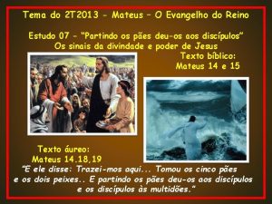 Mateus 14:34-36 estudo Mateus 14:34-36 estudo