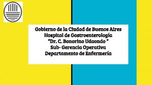 Gobierno de la Ciudad de Buenos Aires Hospital