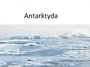 Krajobraz antarktydy