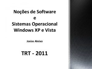 Sistema operacional windows xp