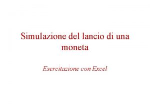 Simulatore moneta Simulatore moneta