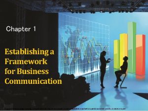 Establishing a framework for business communication