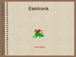 Elektronik Lsungen 2 Halbleiterdiode 2 1 Aufbau und