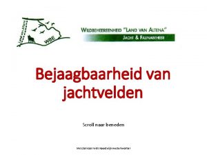 Scroll naar beneden Scroll naar beneden