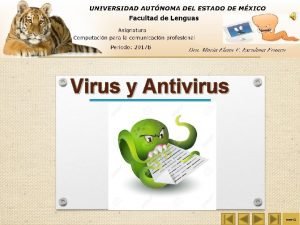 Virus y Antivirus men Virus Qu son Un