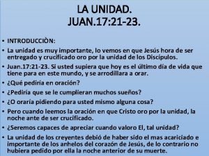 Juan 17 20 21