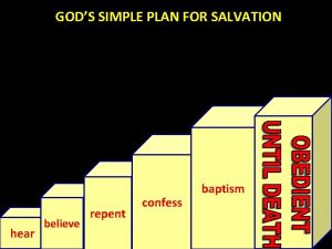 God simple plan of salvation