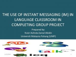 What are the uses of im language