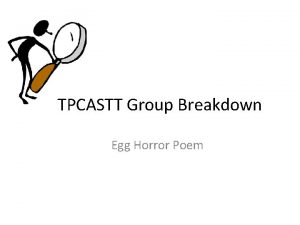 Egg horror poem Egg horror poem