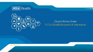 Desert horse grant ucla