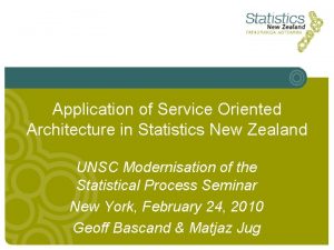 Application of statistics in architecture