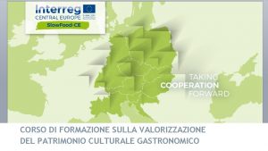 CORSO DI FORMAZIONE SULLA VALORIZZAZIONE DEL PATRIMONIO CULTURALE