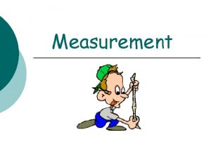 Measurement note