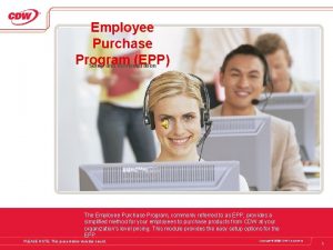 Cdw employee purchase program