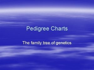 Pedigree chart with twins