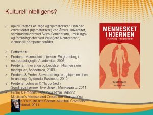 Kulturel intelligens