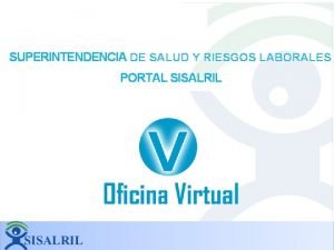 Registrarse oficina virtual sisalril