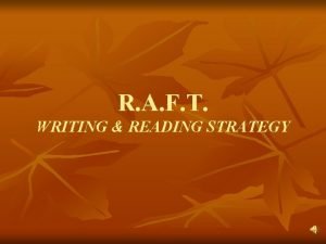 Raft reading strategy