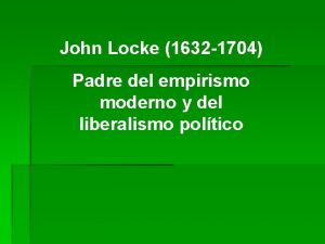 Padre del empirismo