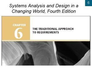 Event table system analysis design