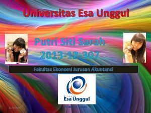 Universitas Esa Unggul Putri Siti Sarah 2013 12