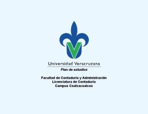 Mapa curricular contaduria uv