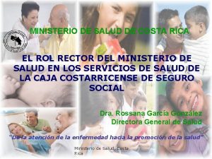 Cual es el rol del ministerio de salud Cual es el rol del ministerio de salud
