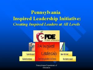 Inspired leadership initiative Inspired leadership initiative
