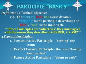 Perfect passive participle latin