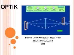 Persamaan pembuat lensa