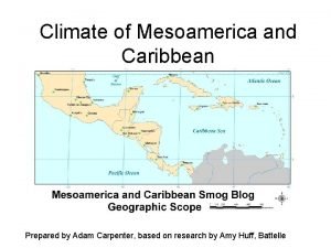Climate of mesoamerica