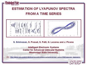 ESTIMATION OF LYAPUNOV SPECTRA FROM A TIME SERIES