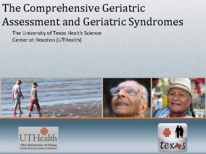 Geriatric syndrome