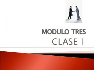 MODULO TRES CLASE 1 Oficial de justicia Es