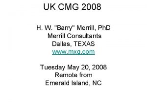 Dr barry merrill
