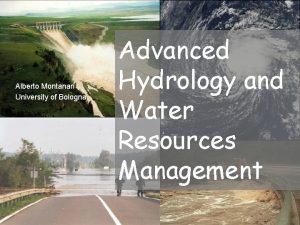 Advanced hydrology