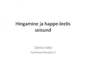 Sanna vako