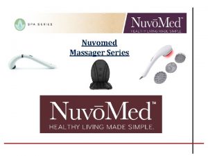 Nuvomed foot massager