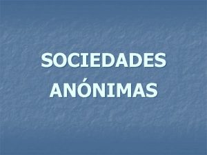 SOCIEDADES ANNIMAS CONCEITO DE ACO Aco como Participao