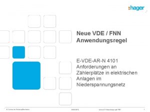 Vde ar n 4101