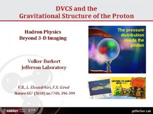 DVCS and the Gravitational Structure of the Proton