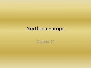The physical geography of northern europe