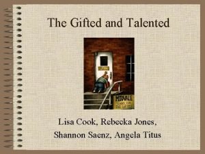 Gifted vs talented Gifted vs talented