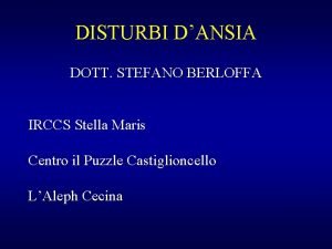 Stefano berloffa stella maris Stefano berloffa stella maris