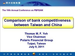 Annual conference on pbfeam