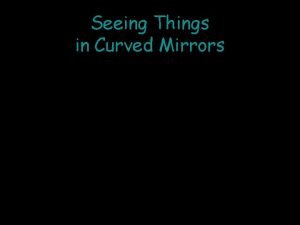 Seeing Things in Curved Mirrors Archimedess Death Ray