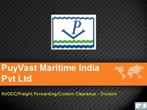 Puyvast maritime india pvt ltd